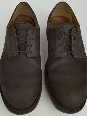 Mens Mephisto nubuck leather oxfords